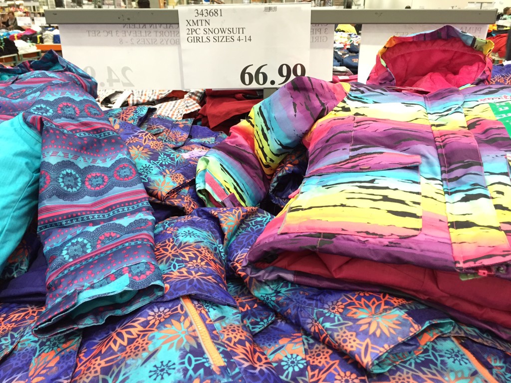 Costco Snowsuits in June